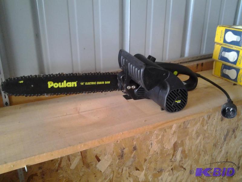 Poulan 14 Inch Electric Chainsaw