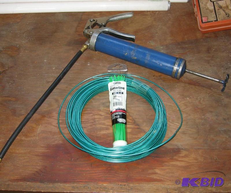 Grease Gun Gator Line and Coated Wire (New)