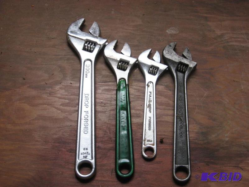 Adjustable Wrenches Lot