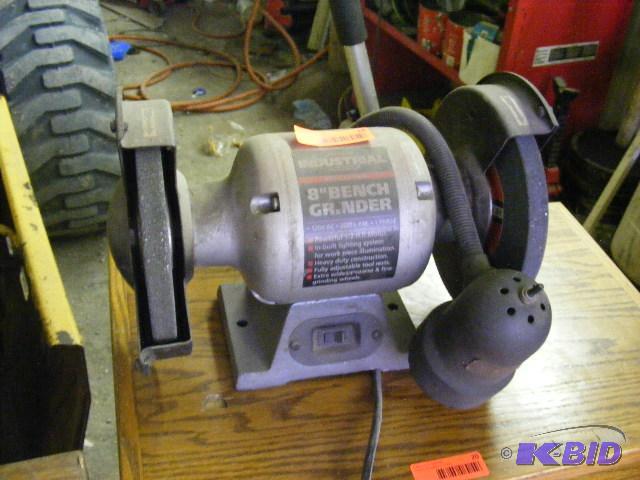 lot 28 image: Ronsmith Industrial Machinery 8 Bench Grind...