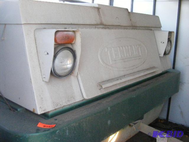 lot 3 image: Tennant Sweeper, gas powered, smaller portabl...