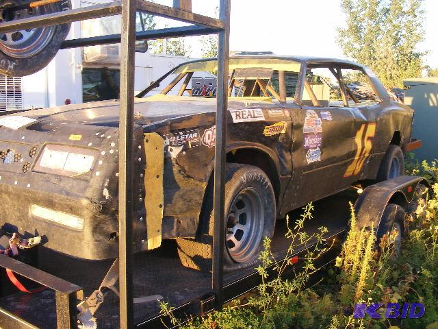 lot 7 image: 1979 Monte Carlo Race Car. Trailer does not g...