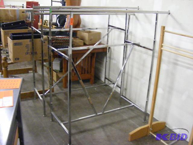 Metal Adjustable Rack, double sided. Approx 2...