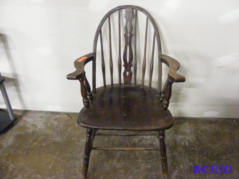 Brown Chair, Rungs on bottom will need to be ...