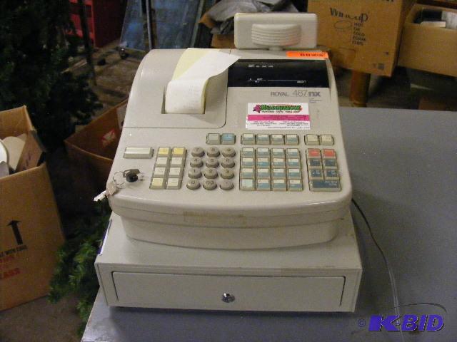 Royal 487 NX Cash Management Cash Register, w...