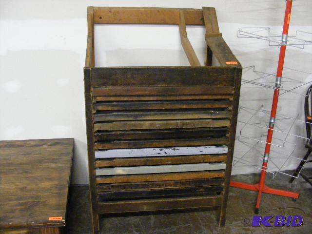Printer Stand that holds templates, approx 36...
