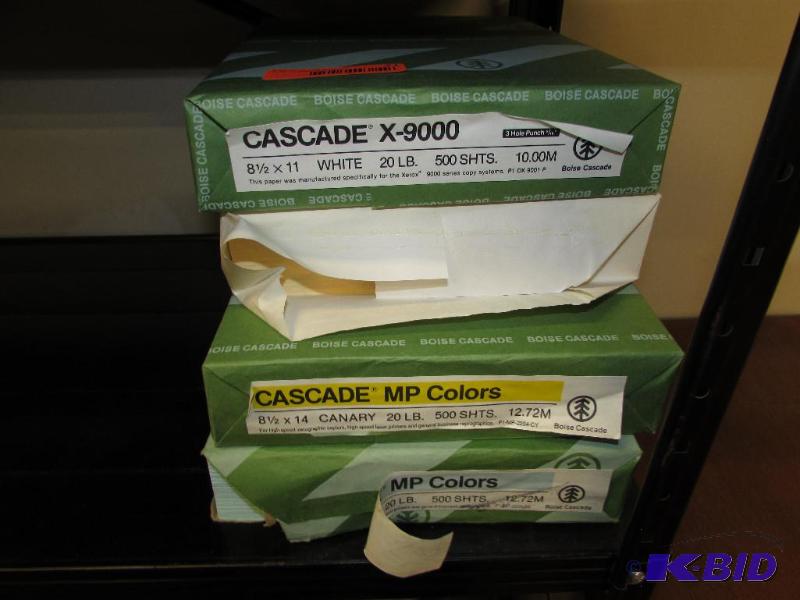 4 Reams of Paper, 1 ream white 500 sheets 8.5...