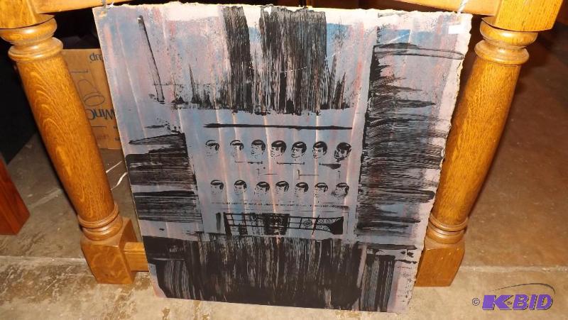 Paintings, or screen Printed Pictures. Painte...