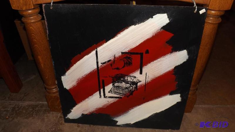 Paintings, or screen Printed Pictures. Painte...