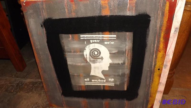 Paintings, or screen Printed Pictures. Painte...