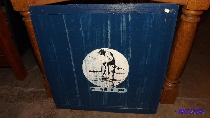 Paintings, or screen Printed Pictures. Painte...