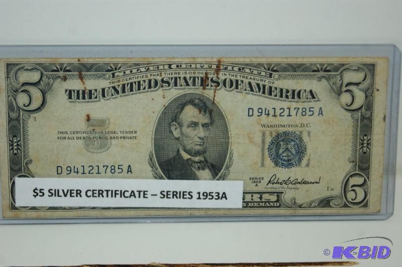 $5 Silver Certificate