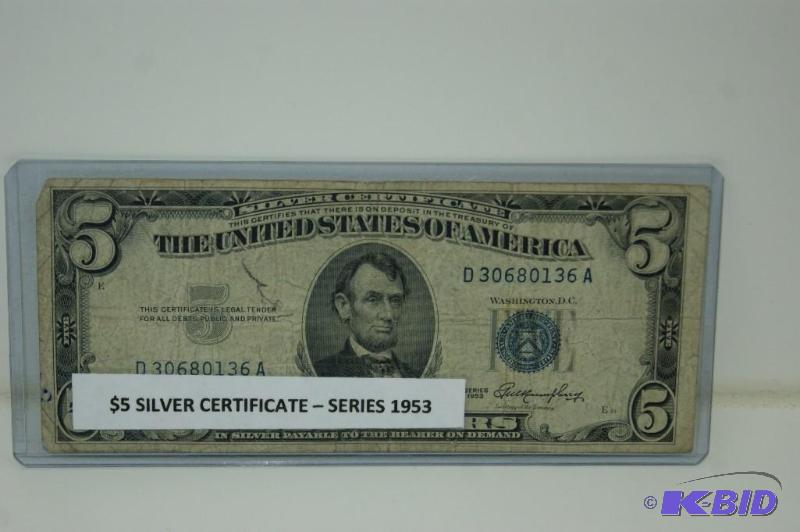$5 Silver Certificate
