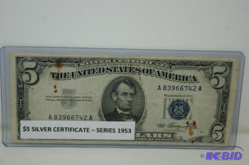 $5 Silver Certificate