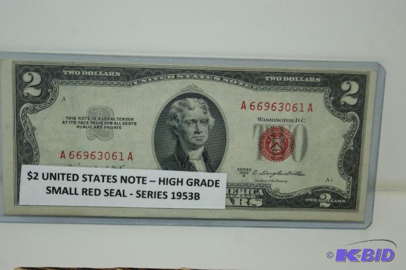 $2 United States Notes High Grade
