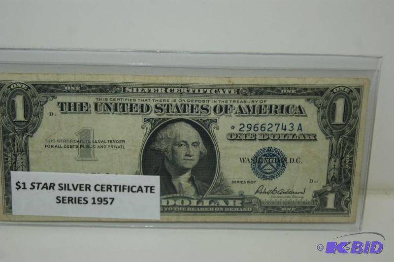 $1 Star Silver Certificate