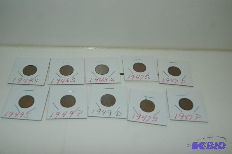 Copper Wheat Pennies