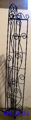 Scrolled Metal Media Tower - 6&quot w x 6&qu...