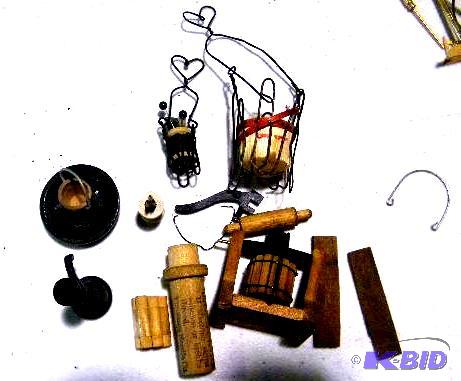 Lot of Wooden Miniatures...