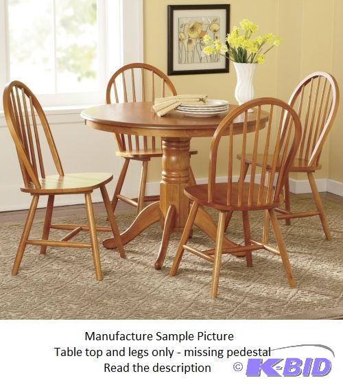 Solid Wood Notio Living Table Top - Dark oak ...