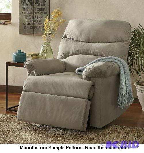 Sage Plush Recliner Rocker -&nbspThis incred...