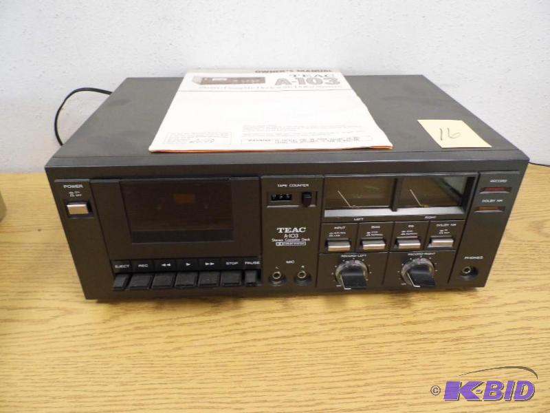 Teac Stereo Cassette Deck