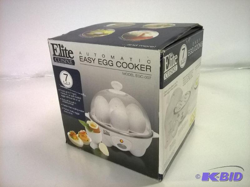 lot 26 image: Elite Cuisine EGC-007 MaxiMatic Egg Cooker