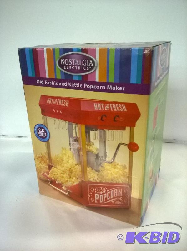 lot 28 image: Nostalgia Electrics KPM200 Kettle Popcorn Popper