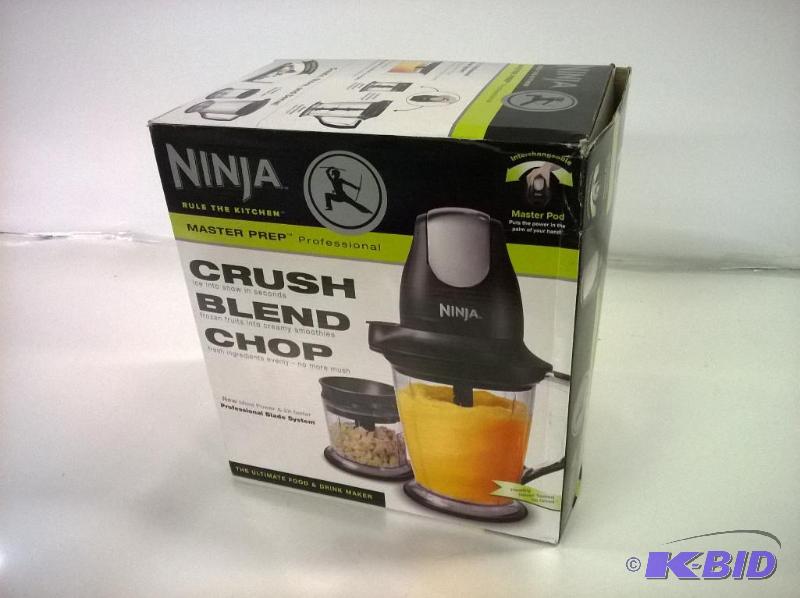 lot 37 image: Ninja Master Prep (QB1000) Blender Chopper