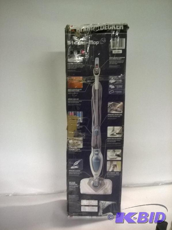 lot 51 image: Black & Decker BDH1760SM Steam Mop