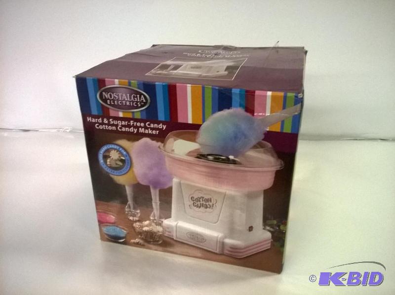 lot 6 image: Nostalgia Electrics PCM805 Candy Cotton Candy Maker White