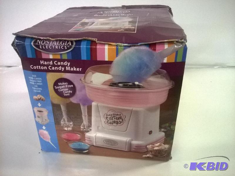 lot 66 image: Nostalgia Electrics PCM805 Candy Cotton Candy Maker White