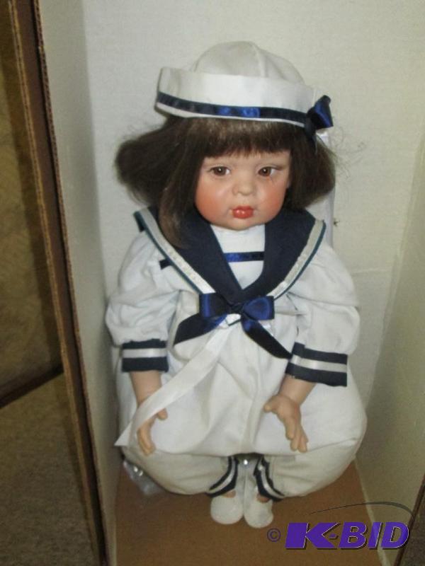 lot 47 image: Authentic Jolie FayZah Spanos original sailor...
