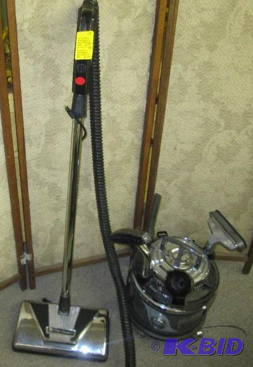 lot 78 image: Canister vacuum by Majestic filter queen - ve...