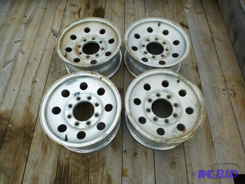Ford Aluminum Rims Set of 4 8 Bolt &nbsp...