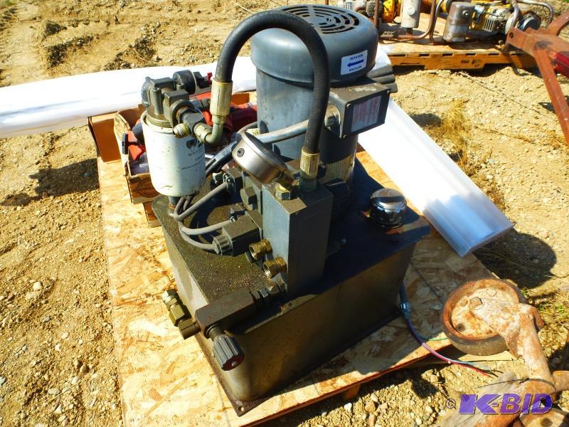 Hydraulic Power unit Has Baldor&nbsp3 phase...