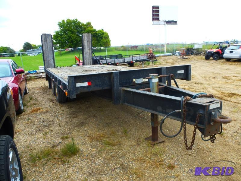 1997 Trail King Trailer 26,000 Lb Implement ...