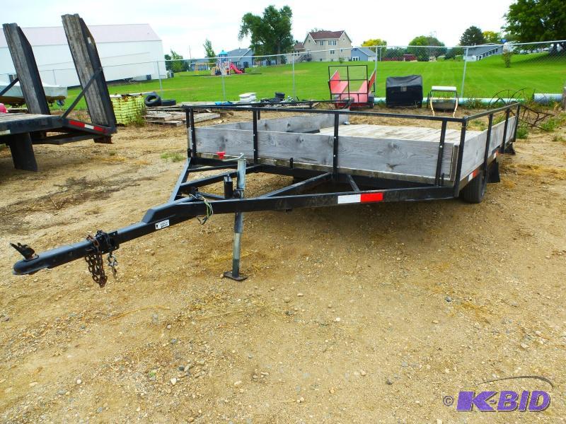 2005 Home made utility trailer 8 12 x 12 ...