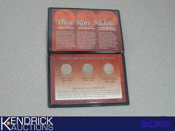 3 Rare Nickels
