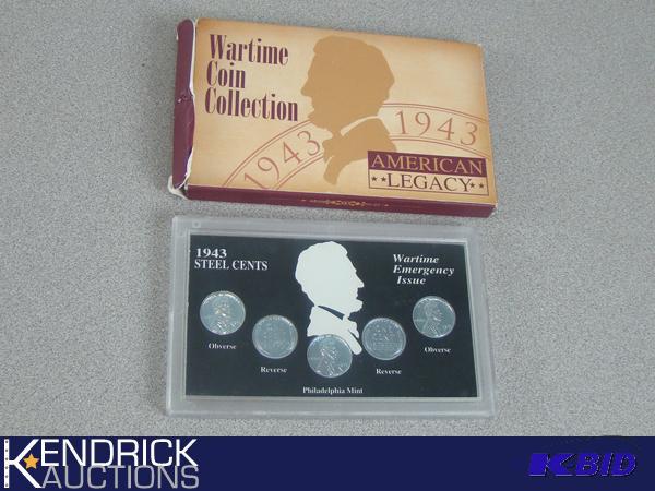 Uncirculated Steel Penny Set