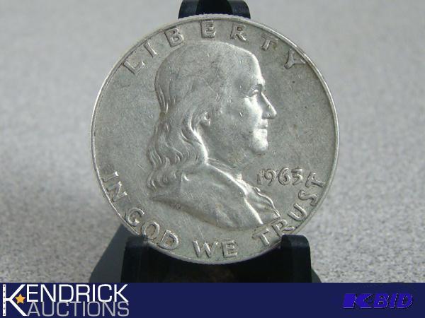 1963 90% Silver Franklin Half