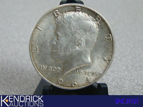 1964 90% Silver Kennedy Half