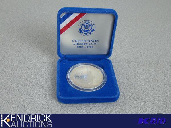 1986 S Proof 90% Silver Liberty Commemorative Dollar
