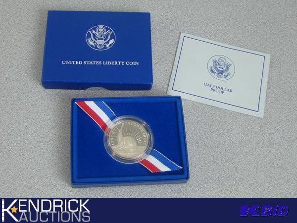 1986 S Proof Clad Liberty Commemorative Half Dollar