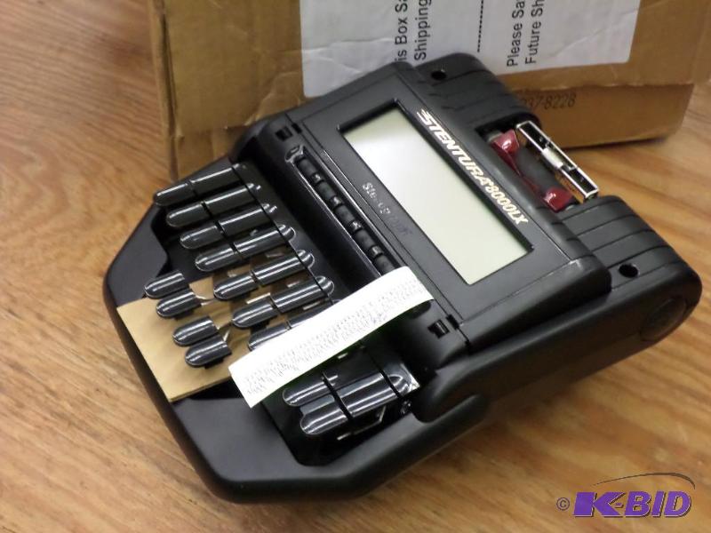 lot 102 image: Stentura 8000LX Stenograph System (New Unused...