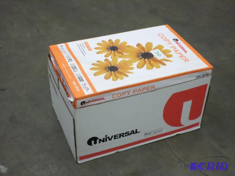 lot 30 image: (1) Case Of New Universal 11&quotx17" P...