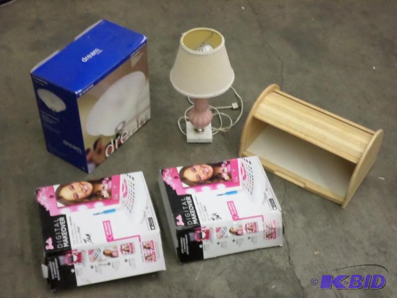 lot 36 image: Lot Of (1) Hampton Light, (2) Barbie Digital...