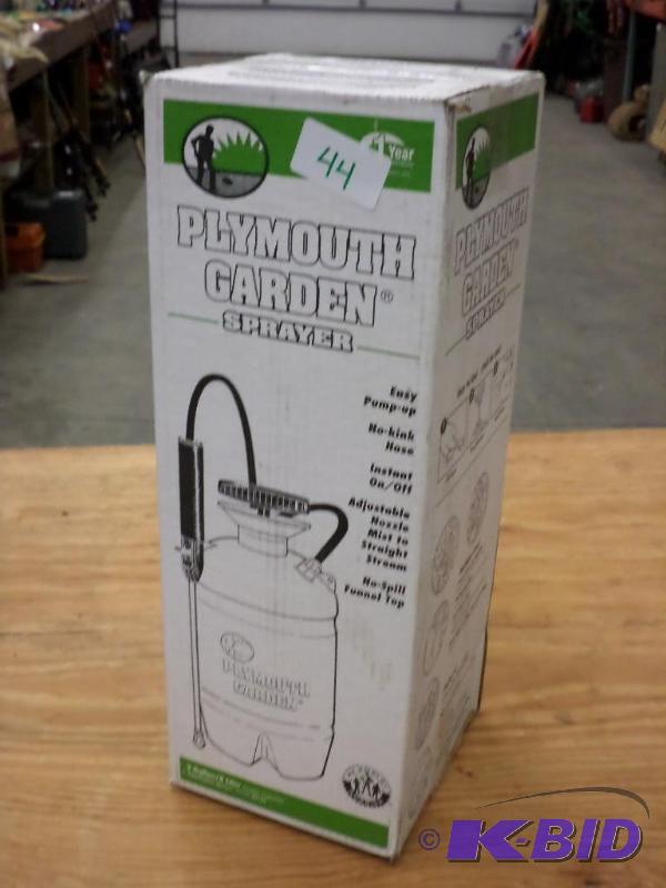 lot 44 image: 2-Gallon Plymouth Garden Sprayer...