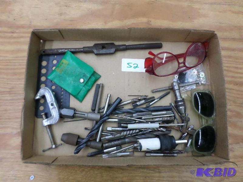 lot 52 image: Lot Of Misc Drill Bits & Etc...