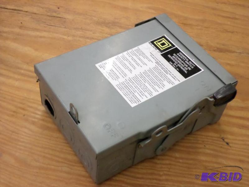 lot 66 image: Square-D Electrical Switch...